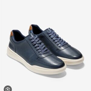 Cole Haan - Men's Grand Crosscourt Modern Perf Sneaker - 12M - Navy Blue